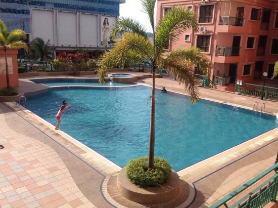 Marina Condominium Holiday Homestay Kota Kinabalu Exteriör bild